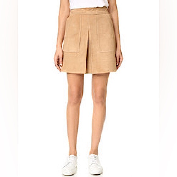 VINCE Suede Skirt - Picture 1 of 6